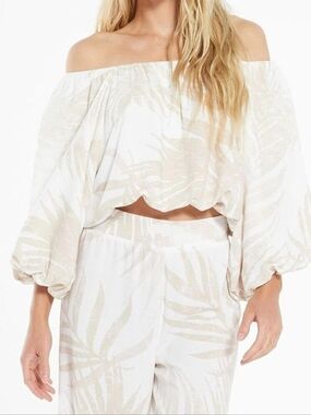 NWT Z Supply Off Shoulder Top
